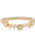 Buttercup Topper Guard Band - l8k Yellow Gold + Diamonds (.06 ctw)