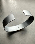 Captured Boulder Opal Cuff - Oxidized Sterling Silver + 18k Gold - KMJ Hilary Finck Jewelry - Bracelets