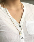 Charm Starter Chain - Brass, 16 - 18" Length - KMJ Emilie Shapiro Jewelry - Necklaces