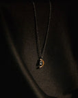 Crescent Necklace - 14k Gold-Fill, Sterling Silver + Moonstone - KMJ Claire Sommers Buck Jewelry - Necklaces