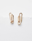 Paper Clip Studs - 14K Gold Fill