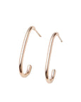Paper Clip Hoops - 14K Gold Fill - KMJ ZUZKO Jewelry - Earrings