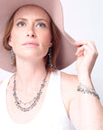 Coined Necklace - Sterling Silver