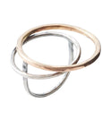 O-Ring Mixed - Sterling Silver + 14K Gold-Fill