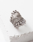 Defenced Ring - Sterling Silver