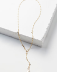 Sweet Pea Necklace - 14K Gold-Fill + Pearl