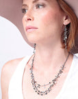 Coined Necklace - Sterling Silver - KMJ ZUZKO Jewelry - Necklace