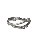 Encrusted 3 Branch Ring - Silver - KMJ Made By Branch Jewelry - Rings