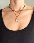 Black and Gold 3-way Chain - 18k Gold + Sterling Silver - KMJ Hilary Finck Jewelry - Necklace