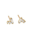 Petite Post Earrings - 18ky + Diamonds - KMJ Meredith Young Jewelry Jewelry - Earrings