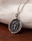 Family Above All Talisman - Sterling Silver - KMJ Pyrrha Jewelry - Necklace