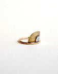 Sun & Life Ring - Oxidized Brass, Sterling Silver + 14k Gold-Fill - KMJ Claire Sommers Buck Jewelry - Rings