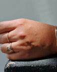 Sun & Life Ring - Oxidized Brass, Sterling Silver + 14k Gold-Fill - KMJ Claire Sommers Buck Jewelry - Rings