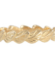 Leaf Stacker - 14k Gold - KMJ Cameron Clark Jewelry - Rings