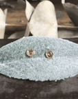 Mirage Studs - 14ky + Diamonds - KMJ Emilie Shapiro Fine Jewelry - Earrings