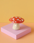 Mini Ceramic Mushroom Sculpture