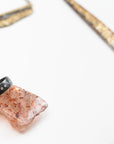 Slice Diamond Band - Oxidized Silver + Diamonds