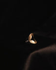 Morning Star Ring - Oxidized Brass + Sterling Silver - KMJ Claire Sommers Buck Jewelry - Rings