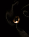 Morning Star Ring - Oxidized Brass + Sterling Silver