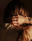 Morning Star Ring - Oxidized Brass + Sterling Silver - KMJ Claire Sommers Buck Jewelry - Rings