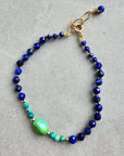 Dani Bracelet - Lapis + Turquoise