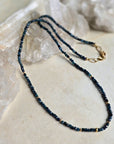 Blue Tourmaline Necklace - KMJ James & Jezebelle Jewelry - Necklaces