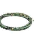 Sakoda Emerald Wrap Bracelet-Necklace - 14k Gold + Sakoda Emerald - KMJ Anne Sportun Jewelry - Bracelets