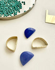 Lapis + Turquoise Scarab Pendant - 18k Gold, Lapis Lazuli + Persian Turquoise - KMJ Hilary Finck Jewelry - Necklace