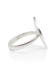 Silver Nights Ring - Sterling Silver + Diamonds