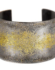 Starry Night Cuff - 22k Gold Fused with Oxidized Silver - KMJ Kate Maller Jewelry Jewelry - Bracelets