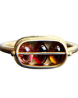 Tourmaline Trio Ring - 14k Gold + Tourmaline - KMJ Hilary Finck Jewelry - Ring