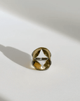 Morning Star Ring - Oxidized Brass + Sterling Silver - KMJ Claire Sommers Buck Jewelry - Rings
