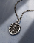 Watch Over Me Talisman - Sterling Silver