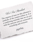 We Are Stardust Talisman - Sterling Silver