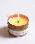 Montana Forest Gold Travel Candle - KMJ Brooklyn Studio Gifts - Candle