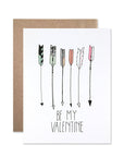 Valentine's Arrows Card - KMJ Hartland Brooklyn Gifts - Card