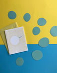 Thinking of You Eclipse Letterpress Card - KMJ Helen Edna Gifts - Card