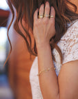 Luxe Aspen Band - 18ky Gold + Reclaimed Diamonds - KMJ Kate Maller Jewelry Jewelry - Rings