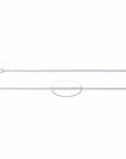 Silver Chain - 16" - KMJ KMJ Core Jewelry - Necklaces