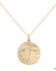 Celestial Sign Necklaces - 18k Gold + Diamond