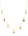 Rainbow Cascade Necklace - KMJ Emilie Shapiro Fine Jewelry - Necklaces