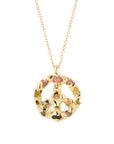 Imagine Peace Pendant - KMJ Emilie Shapiro Fine Jewelry - Necklaces