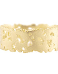 Shadow Band - 14ky Gold, 7 mm - KMJ Made By Branch Jewelry - Bridal