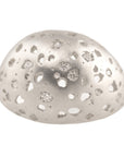 Shadow Dome Band with Diamond - Silver - KMJ Made By Branch Jewelry - Rings
