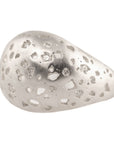 Shadow Dome Band with Diamond - Silver - KMJ Made By Branch Jewelry - Rings