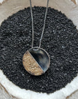 Quarter Moon Necklace - KMJ Kate Maller Jewelry Jewelry - Necklaces