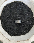 Oxidized Silver Scattered Diamond Band - 4mm, 7mm, 10mm - KMJ Kate Maller Jewelry Jewelry - Rings