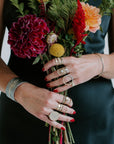 Aspen Statement Cuff 2.0 - 22ky, 18ky, Oxidized Silver + VS Diamonds - KMJ Kate Maller Jewelry Jewelry - Bracelets