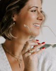 Aspen Wedding Stackers with Diamonds - 18ky Gold, 14kpw Gold + VS Diamonds - KMJ Kate Maller Jewelry Jewelry - Bridal