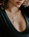 Starburst Necklace on 14k Gold Chain - 22k/18k/14k Gold, Oxidized Silver + VS Diamonds - KMJ Kate Maller Jewelry Jewelry - Necklaces
